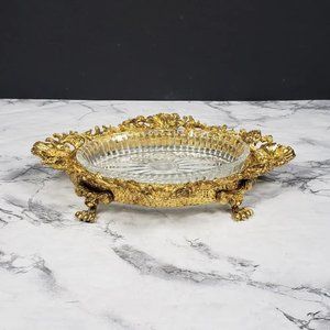 Hollywood Regency Vanity or Soap Dish Vintage